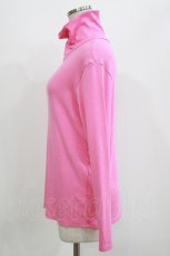 画像2: AVENCHUMU / Studs logo high neck tops  PINK(濃ピンク) H-26-08-13-052-LO-TO-KB-ZH (2)