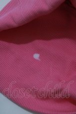 画像5: AVENCHUMU / Studs logo high neck tops  PINK(濃ピンク) H-26-08-13-052-LO-TO-KB-ZH (5)
