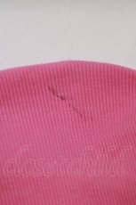 画像6: AVENCHUMU / Studs logo high neck tops  PINK(濃ピンク) H-26-08-13-052-LO-TO-KB-ZH (6)