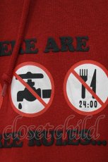 画像5: Candy Stripper / THREE RULES HOODIE  レッド H-26-08-13-056-PU-TO-KB-ZH (5)