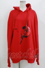 画像1: PINKSPINK / occult symbol hoodie L レッド H-26-08-13-059-PU-TO-KB-ZH (1)