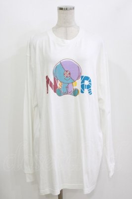 Preview of プリントLONG CUTSEW L 白