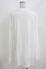 画像2: NieR Clothing / プリントLONG CUTSEW L 白 H-26-08-13-063-PU-TO-AK-ZH (2)