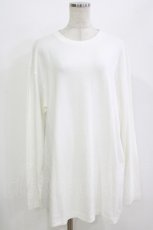 画像1: NieR Clothing / COTTON LONG CUTSEW XL 白 H-26-08-13-066-PU-TO-KB-ZH (1)