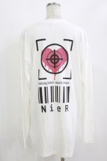画像2: NieR Clothing / COTTON LONG CUTSEW XL 白 H-26-08-13-066-PU-TO-KB-ZH (2)