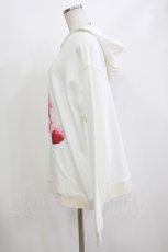 画像2: Amilige / ストロベリーベアパーカー  ホワイト H-26-08-13-067-PU-TO-KB-ZH (2)