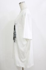 画像2: CuLLt / プリントTシャツ  白 H-26-08-13-072-PU-TO-KB-ZH (2)
