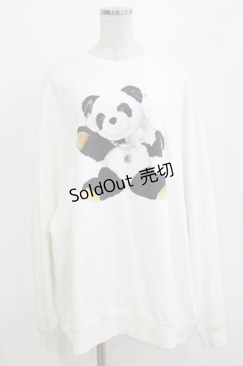 画像1: Candy Stripper / ANARCHY PANDA SWEATワンピース 2 オフホワイト H-26-08-13-077-PU-OP-KB-ZH (1)