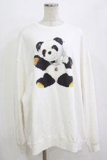 画像1: Candy Stripper / ANARCHY PANDA SWEATワンピース 2 オフホワイト H-26-08-13-077-PU-OP-KB-ZH (1)