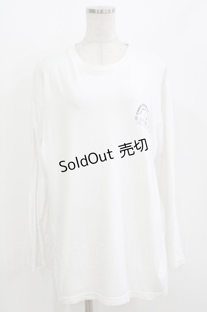 画像1: Candy Stripper / TOKYO PANDA CLUB L/S Tシャツ 2(M) ホワイト H-26-08-13-078-PU-TO-KB-ZH (1)