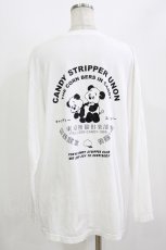 画像2: Candy Stripper / TOKYO PANDA CLUB L/S Tシャツ 2(M) ホワイト H-26-08-13-078-PU-TO-KB-ZH (2)