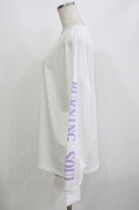 画像2: ACDC RAG / くまきちロングスリーブTシャツ  白 H-26-08-13-082-PU-TO-KB-ZH (2)