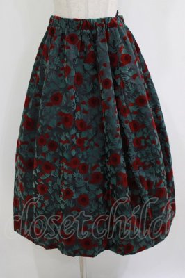 Preview of Winter daisy lantern skirt M グレー