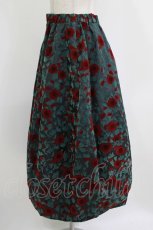 画像2: Jane Marple Dans Le Salon / Winter daisy lantern skirt M グレー H-26-08-13-011-JM-SK-AK-ZH (2)