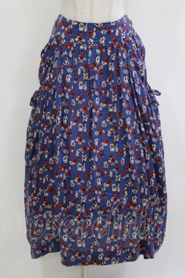 Preview of Dance With Roses Drawstring Skirt  ネイビー