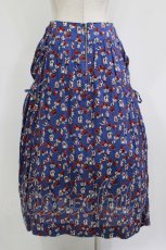 画像3: Jane Marple Dans Le Salon / Dance With Roses Drawstring Skirt  ネイビー H-26-08-13-012-JM-SK-KB-ZH (3)