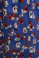 画像4: Jane Marple Dans Le Salon / Dance With Roses Drawstring Skirt  ネイビー H-26-08-13-012-JM-SK-KB-ZH (4)