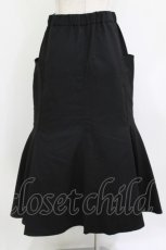 画像3: Jane Marple Dans Le Salon / Military serge flare skirt M ブラック H-26-08-13-013-JM-SK-AK-ZH (3)