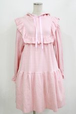 画像1: Candy Stripper / GOOD DAYS HOODIEワンピース  ピンク H-26-08-13-017-PU-OP-KB-ZH (1)