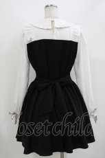 画像3: NieR Clothing / リボンフリルワンピース F 黒 H-26-08-13-020-PU-OP-AK-ZH (3)