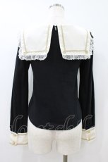 画像2: Angelic Pretty / あみあげ小公女カットソー Free ブラック H-26-08-14-040-AP-TO-NS-ZH (2)