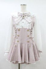 画像1: LIZ LISA / フリルリボンセットアップ パンツ Free ピンク H-26-08-14-041-LO-OP-NS-ZH (1)