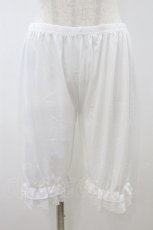 画像1: m petit by misako / AM5ブスソレース L~LL 白 H-26-08-14-047-LO-PA-NS-ZH (1)