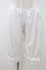 画像1: m petit by misako / AM5ブスソレース L~LL 白 H-26-08-14-048-LO-PA-NS-ZH (1)
