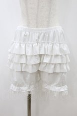 画像1: m petit by misako / ECAM3ブリボン L~LL 白 H-26-08-14-049-LO-PA-NS-ZH (1)