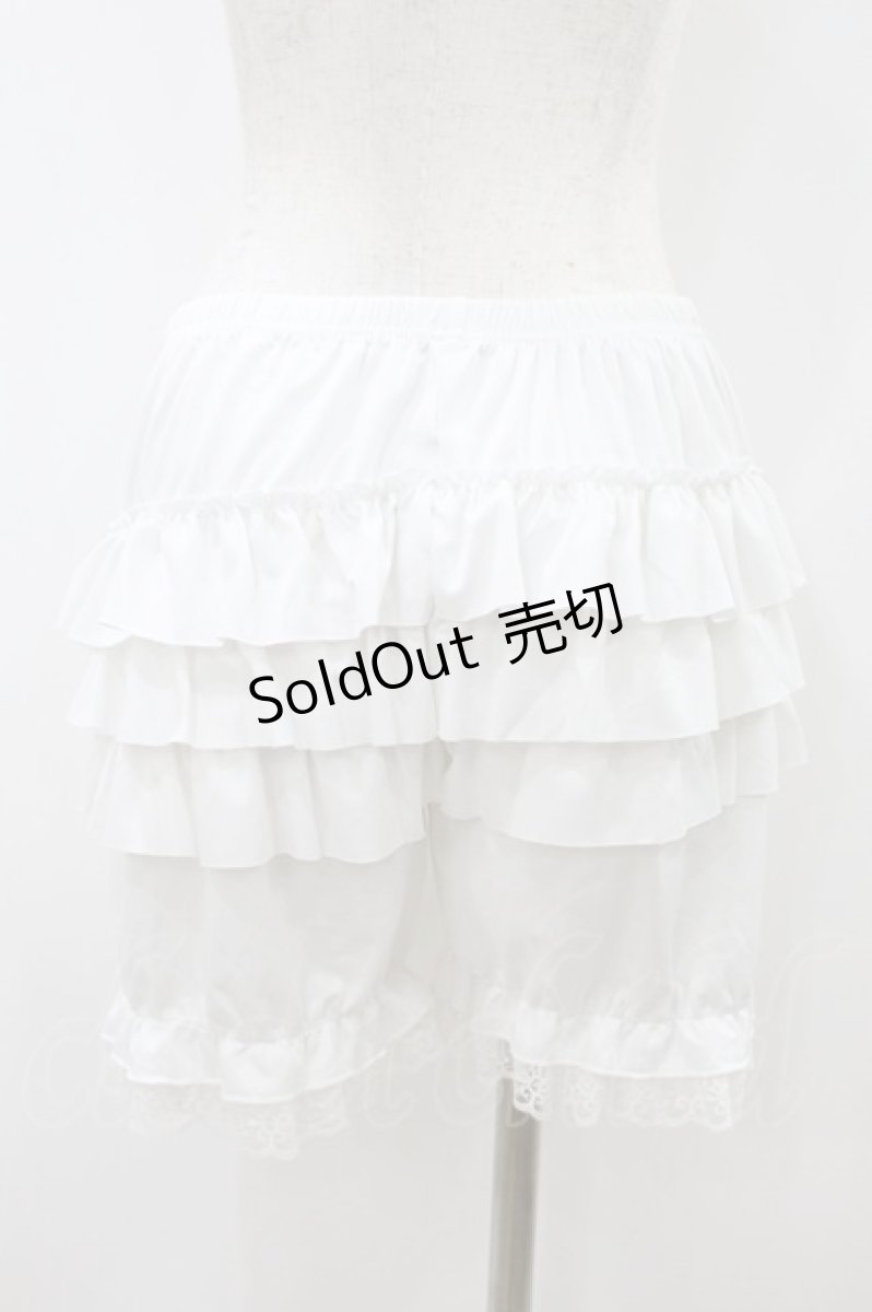 画像2: m petit by misako / ECAM3ブリボン L~LL 白 H-26-08-14-049-LO-PA-NS-ZH (2)