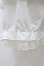 画像3: m petit by misako / ECAM3ブリボン L~LL 白 H-26-08-14-049-LO-PA-NS-ZH (3)