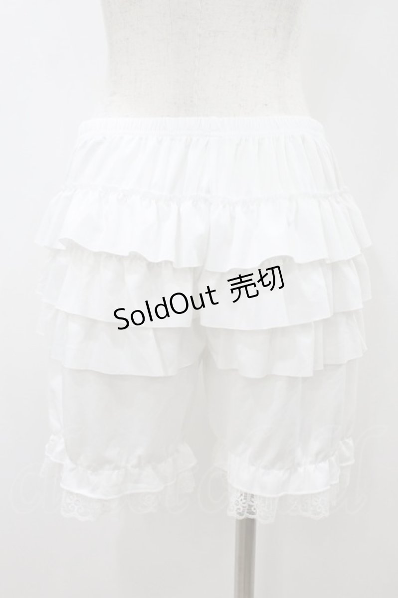 画像2: m petit by misako / ECAM3ブリボン L~LL 白 H-26-08-14-050-LO-PA-NS-ZH (2)