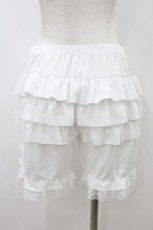 画像2: m petit by misako / ECAM3ブリボン L~LL 白 H-26-08-14-050-LO-PA-NS-ZH (2)
