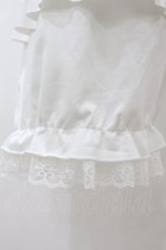 画像3: m petit by misako / ECAM3ブリボン L~LL 白 H-26-08-14-050-LO-PA-NS-ZH (3)