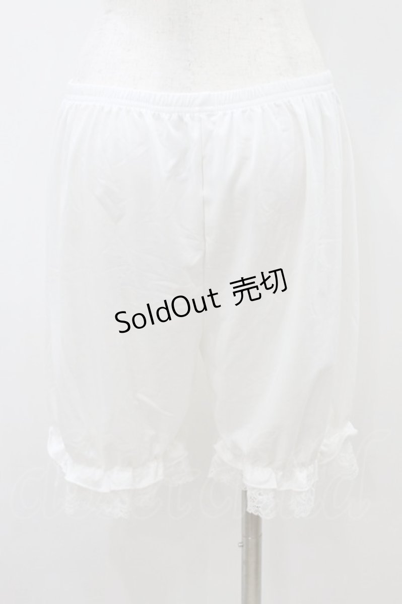 画像2: m petit by misako / AMドロワーズスソレース JJL~LL 白 H-26-08-14-059-LO-PA-NS-ZH (2)