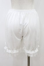 画像2: m petit by misako / AMドロワーズスソレース L~LL 白 H-26-08-14-061-LO-PA-NS-ZH (2)