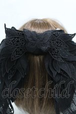 画像2: MR corset / BIGリボンエンジェル  黒 H-26-08-14-1030-PU-AC-AK-ZH (2)