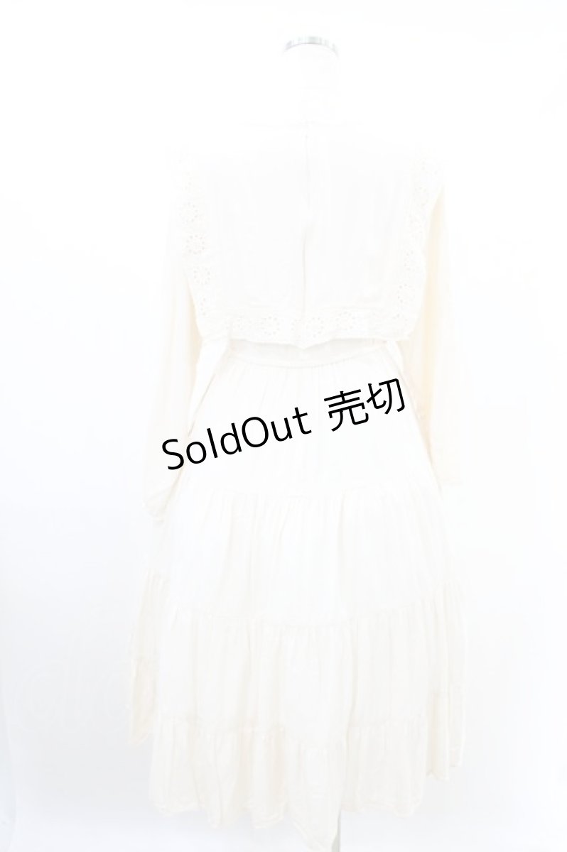 画像3: merry jenny / レースセーラーティアードワンピース F アイボリー H-26-08-14-1004-LO-OP-AK-ZH (3)