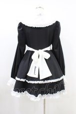 画像3: DimMoire / 絶メイドワンピース L 黒×白 H-26-08-14-1006-0-OP-AK-ZH (3)