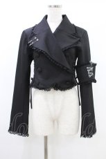 画像1: DimMoire / 魅了のバックリボンジャケット M 黒 H-26-08-14-1011-0-JA-AK-ZH (1)
