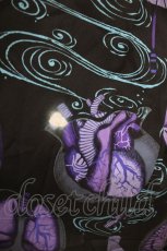 画像4: ACDC RAG / をち水アシメシャツ FREE 黒×紫 H-26-08-14-1021-PU-BL-AK-ZH (4)