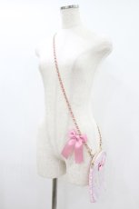 画像2: Maison de FLEUR / マイメロディモバイルショルダーバッグ  ピンク H-26-08-14-026-LO-BG-NS-ZH (2)