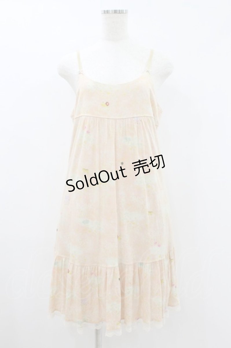 画像1: Franche Lippee / オリプリワンピース M ピンク/動物 H-26-08-14-035-LO-OP-NS-ZH (1)