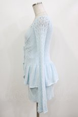 画像2: ANDMARY / Evelyn knit set up Free サックス H-26-08-15-028-LO-OP-NS-ZH (2)