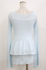 画像3: ANDMARY / Evelyn knit set up Free サックス H-26-08-15-028-LO-OP-NS-ZH (3)