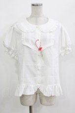画像1: Spring Flower Language（海外ロリータブランド） / ブラウス 2XL 白 H-26-08-15-042-PU-BL-NS-ZH (1)