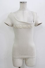 画像1: ANDMARY / Mary logo tops Free ベージュ H-26-08-15-052-LO-TO-NS-ZH (1)