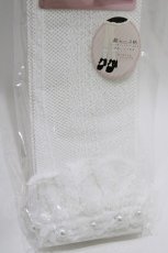 画像2: m petit by misako / AMCSレーシーPLレース  白 H-26-08-15-079-LO-ZA-NS-ZH (2)