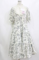 画像1: m petit by misako / TT*AMトワルドジュイOP LL オフ/グリーン H-26-08-15-016-LO-OP-NS-ZH (1)