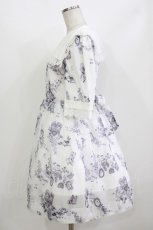 画像2: Day to Day / スクエアセーラーワンピース L 白/ドール柄 H-26-08-15-018-PU-OP-NS-ZH (2)